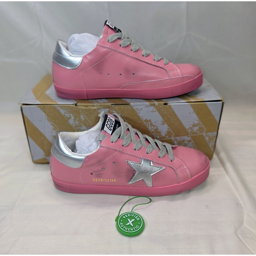 GOLDEN GOOSE Havana Brand New With The Box Pink Size 7.5 Unisex Skater Shoes